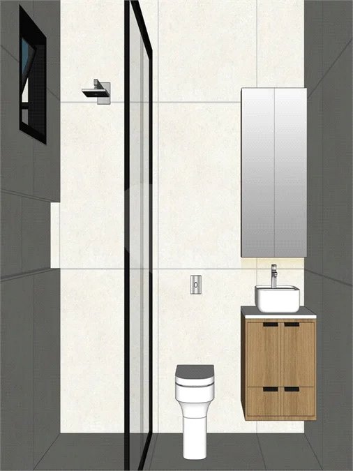 Casa Térrea Evidências - Indaiatuba/SP - Quadra D Lote 15 - Área Total 308,35 m² - Área Construída 201,81 m² - TÉRREA - 03 suítes sendo a master com closet; Escritório; Lavabo; Cozinha com cooktop, forno, micro-ondas e coifa; Móveis planejados na hall de entrada, sala, escritório, cozinha, gourme
