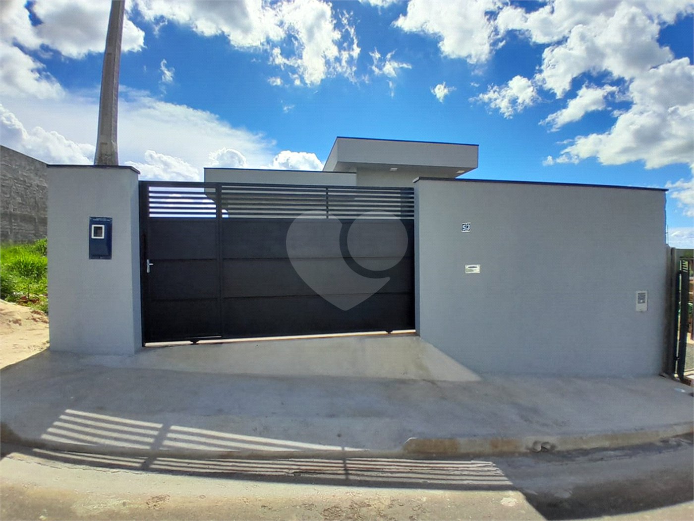 Casa recém construída