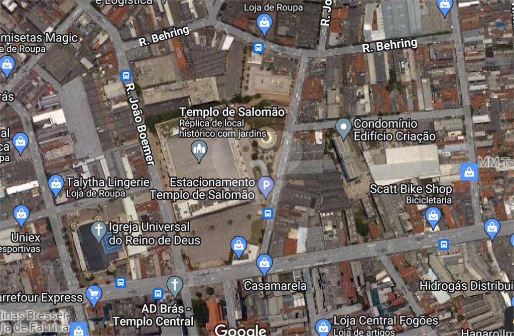 Andar alto - Ao lado do Templo de Salomão