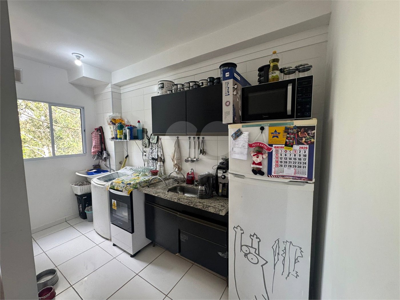 Apartamento de 49m2 á venda, no Parque das Oliveiras, em São Carlos.