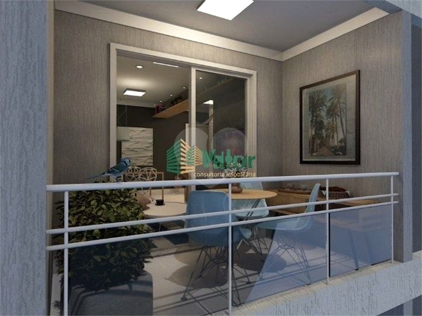 Apartamento com 1 dormitório .
