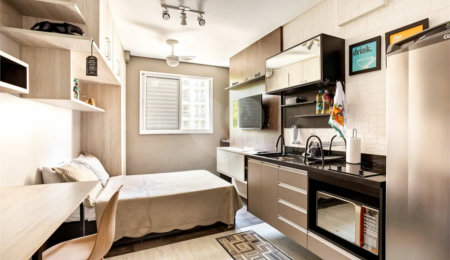 Apartamento à venda com 1 quarto em República, São Paulo, SP
