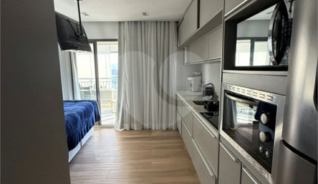 Apartamento à venda com 1 quarto em Indianópolis, São Paulo, SP