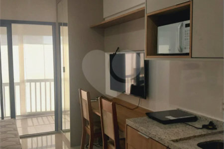 Studio à venda no Paraíso mobiliado 25 metros quadrados