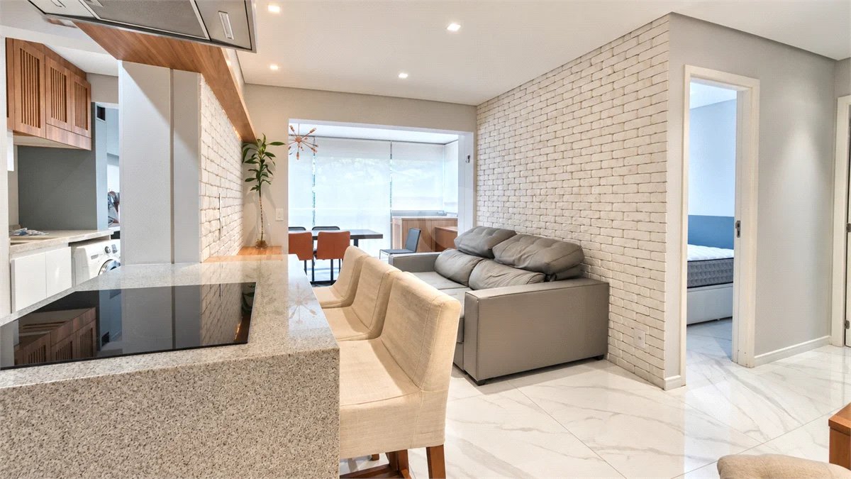 Apartamento 2 dormitórios 1 suíte 1 vaga de garagem