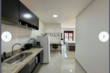 Studio de 32m² próximo a região do Campo Belo em São Paulo - SP.