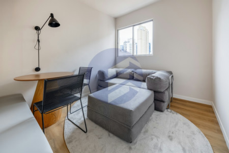 Apartamento para alugar com 1 quarto em Itaim Bibi, São Paulo - SP