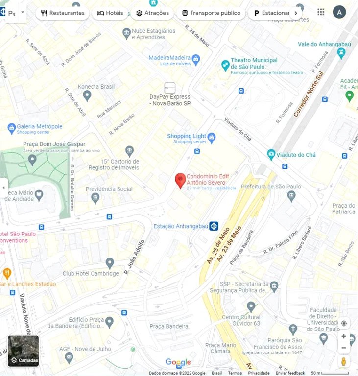 Ótima sala para escritório com 37 m², possui 2 ambientes.
