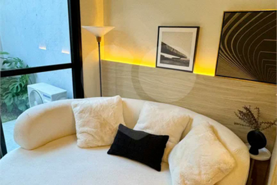 Apartamento garden para venda em Chácara Santo Antônio (Zona Sul) com 1 quarto, sendo 1 suíte , 39m²