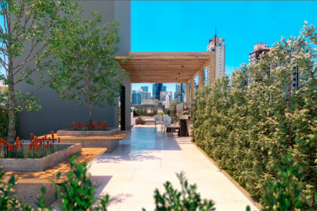 Apartamento com 28 m² na Aclimação