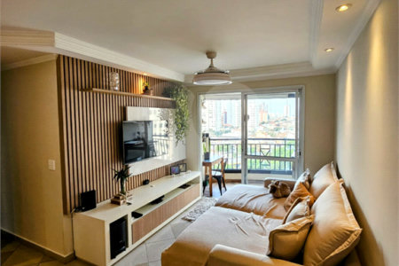 Apartamento à venda na Mooca com 73 m² com 3 dormitórios e 2 vagas. Aceita e estuda Permuta.
