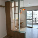 Apartamento com 33m2 - cozinha - 1 quarto - home office - varanda - em Higienópolis.