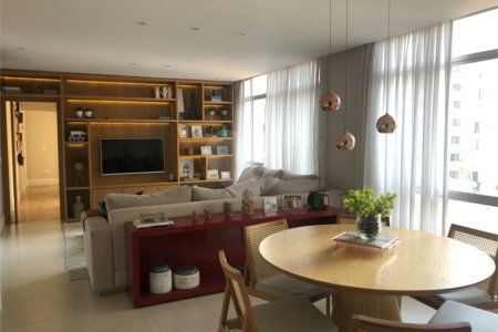 Pronto para morar: apartamento semi mobiliado de 127 m² com 3 dormitórios no Jardim Paulista