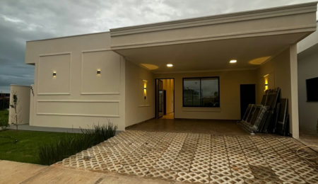Casa à venda com 3 quartos, sendo 1 suíte, no condomínio Terra Ville, Três Lagoas - MS