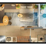 Studio à venda com 24,01m² – Nurban Santa Cecília (em obras)