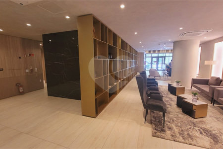 Studio sofisticado, totalmente mobiliado e pronto para morar