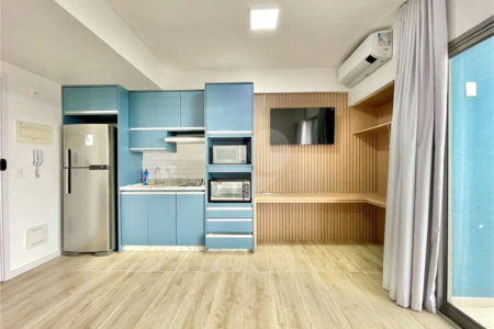 CAMPO BELO Studio VENDA em Congonhas - 100% MOBILIADO e EQIPADO, c/ lazer e serviços - De frente p/ Aeroporto - ideal p/ INVESTIDORES!