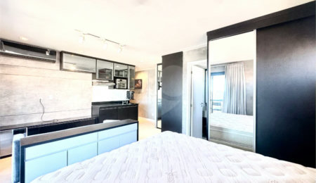 Último Andar | Estação Gabriele | 38 m² | Mobiliado | Campo Belo