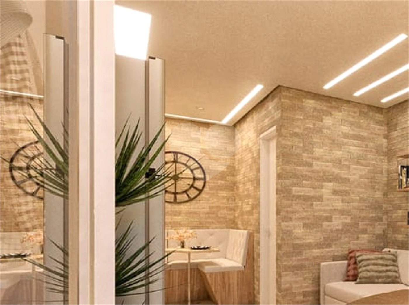 Apartamento com 28 m² na Aclimação