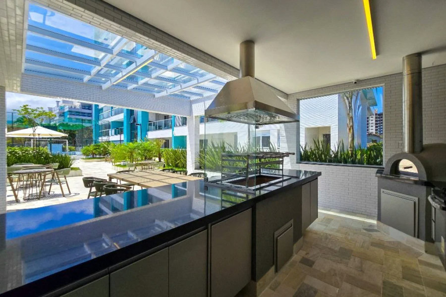Apartamento à venda com 3 quartos, sendo 1 suíte,  em Maitinga, Bertioga, SP