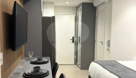 Apartamento à venda ou para alugar com 1 quarto em Cerqueira César, São Paulo, SP