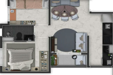 Apartamento à venda com 1 suíte em Butantã, São Paulo, SP