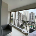 Apartamento com varanda à venda no Panamby