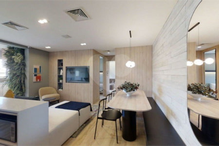 Apartamento novo com 02 Dormitórios e uma Suíte.