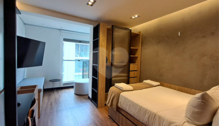 Apartamento à venda com 1 quarto em Pinheiros, São Paulo, SP