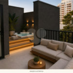 CASA DE CONDOMINIO CUBE TUTOIA/196m2/3Q/1SUITE + ROOFTOP
