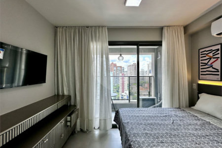 Studio à venda Vila Mariana, YBY Ibirapuera, São Paulo, 26 m² lado do Metrô, Escola Paulista Medicina!