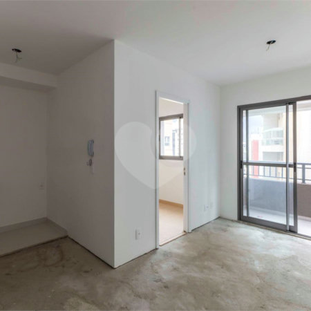 Apartamento de 37m² com 2 dormitórios.