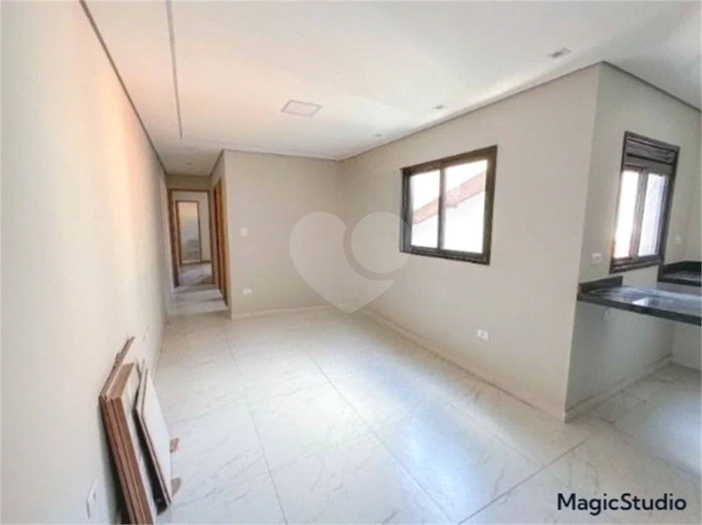 Apartamento com 51m² , 2 dormitórios , sendo 1 suíte e 1 vaga , à venda no bairro Casa Branca em Santo André.