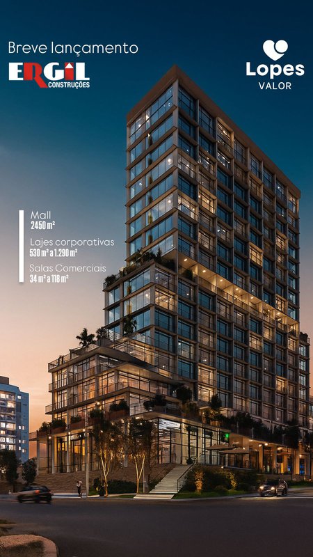 Unique Tower: O novo marco corporativo de São Carlos, assinado pela Ergil