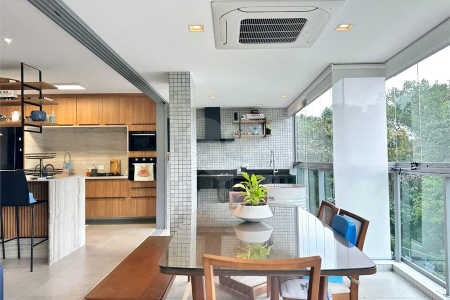 Apartamento à venda com 3 quartos, sendo 2 suítes, em Riviera de São Lourenço, Bertioga, SP