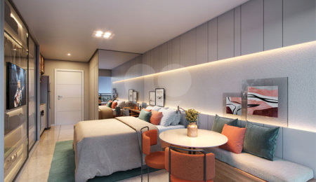 Apartamento à venda com 1 suíte em Perdizes, São Paulo, SP