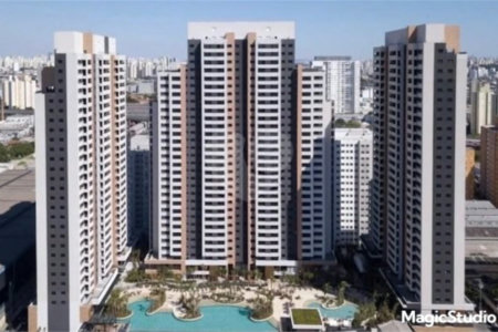 Apartamento com 57m², 2 dormitórios, sendo 1 suíte, 1 vaga, à venda no Brás.
