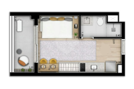 APARTAMENTO A VENDA EM SP CONSOLACAO