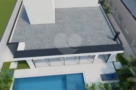 Terreno com casa em construção no Condomínio Alphaville I , em Ribeirão Preto/SP.