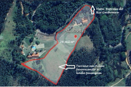 Terreno 24Mil M² - Piracaia / SP
