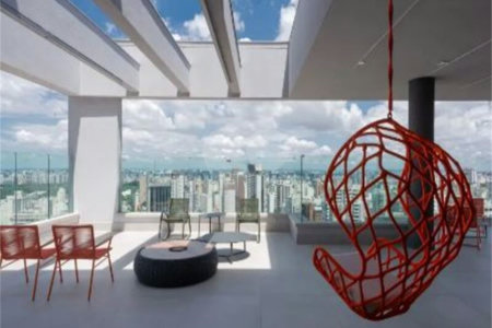 Studio à venda no Paraíso mobiliado 25 metros quadrados