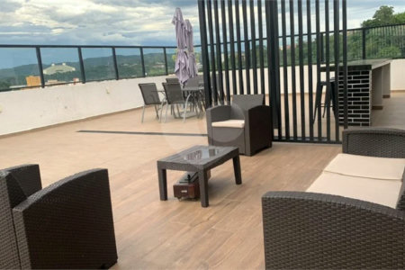 Apartamento de 01 dormitório MOBILIADO no Atibaia Jardim em Atibaia