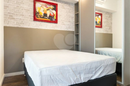 Excelente apartamento de 35m², mobiliado e com vaga, na Consolação