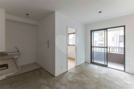 Apartamento de 37m² com 2 dormitórios.