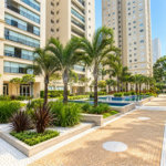 Apartamento de 106 m² no Auge Home Resort, porteira fechada, com 3 dormitórios, 1 suíte, varanda gourmet, 2 vagas, depósito e lazer completo.
