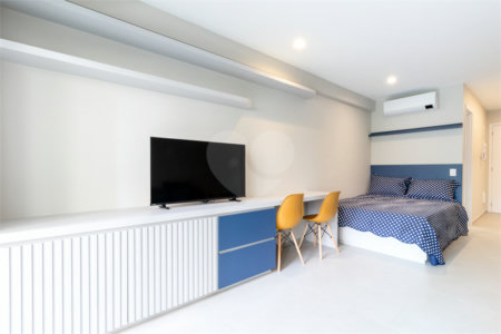 Studio 1 Quarto 1 Vaga Em Higienópolis, São Paulo - SP