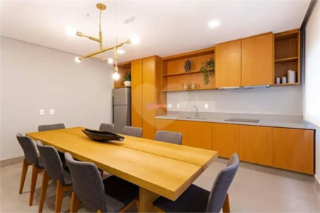 Studio mobiliado, a venda com 27m² - Lazer completo