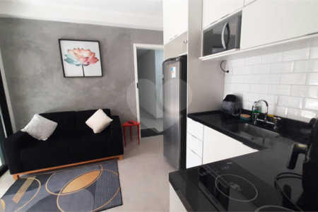 Apartamento para locação 45m2 na Bela Vista 2 dormitórios 1 vaga Próximo à Av. Paulista