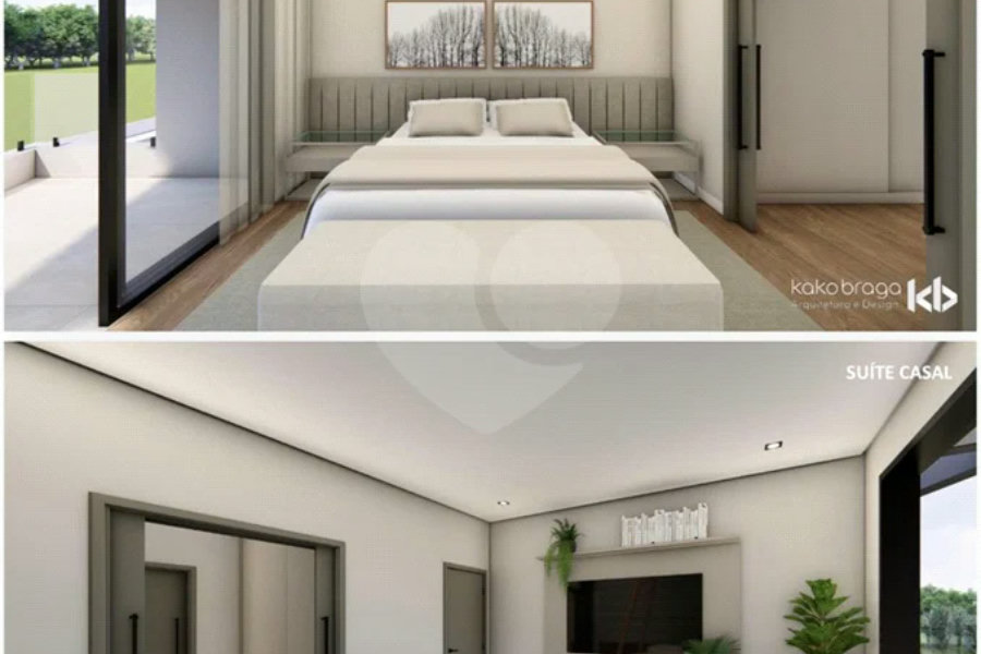 Casa em construção com 3 suítes no Condomínio Damha 2, na cidade de Piracicaba - SP.