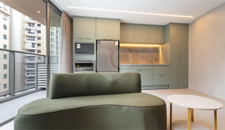 Apartamento para alugar com 1 quarto em Vila Olímpia, São Paulo, SP